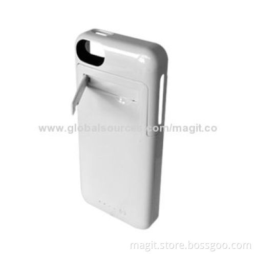 2,500mAh Polymer Power Bank Case for iPhone, Supplier with 5V DC/1A Input
